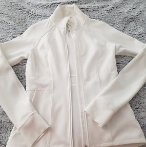 Lululemon jacket white 8